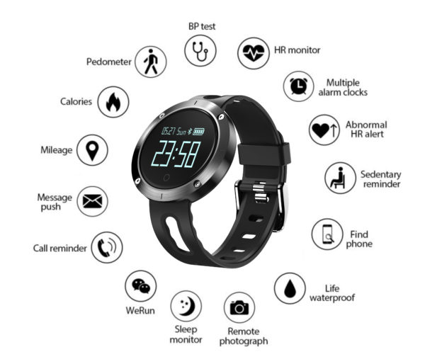 fixm ip67 waterproof fitness tracker