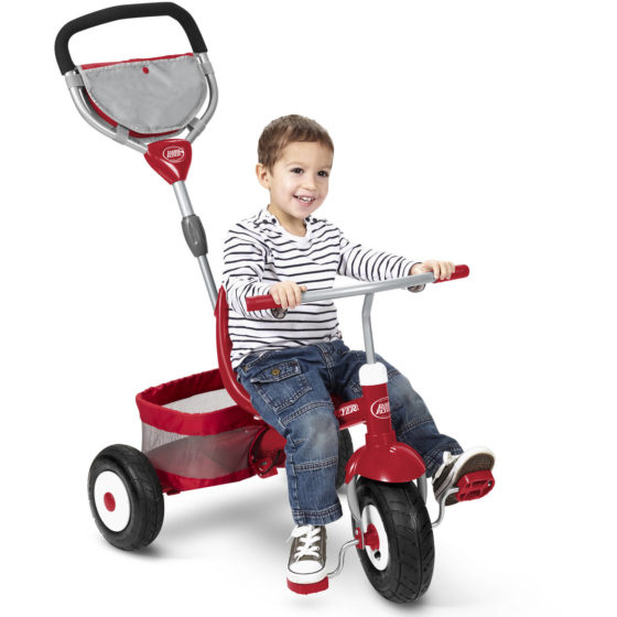 radio flyer deluxe all terrain stroll n trike