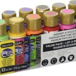 12 Ct Value Pack Acrylict Paint